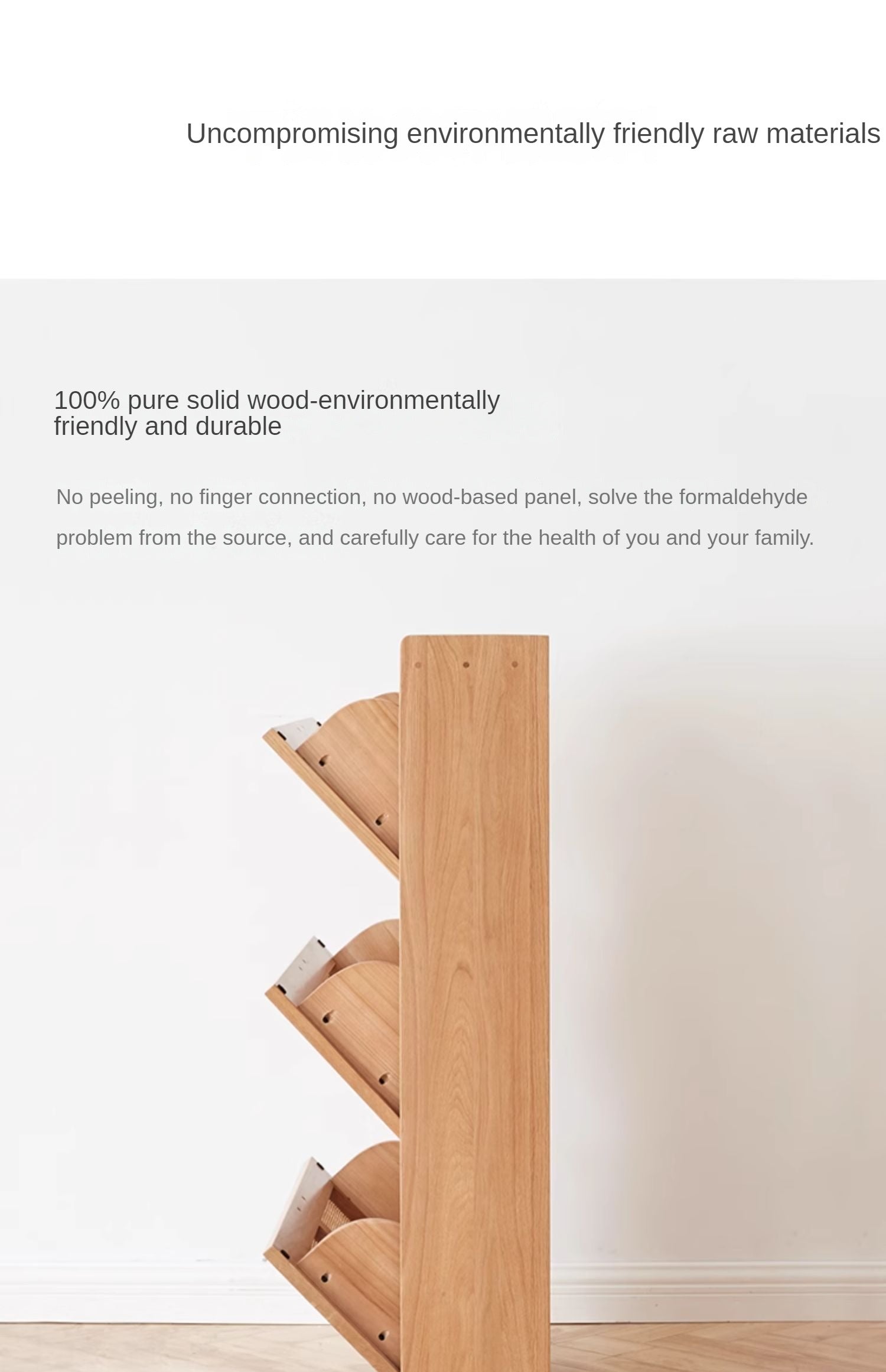 Oak Solid Wood Ultra Thin Flap Door Rattan Shoe Cabinet - Space Saving Entryway Storage Organizer for Hallway, Closet & Mudroom