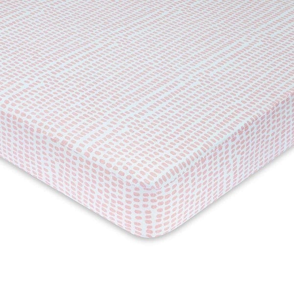 Elys & Co 2 Pack Waterproof Crib Sheets & Toddler Bed Sheets - Soft, Breathable & Machine Washable for Baby Nursery & Daycare Use