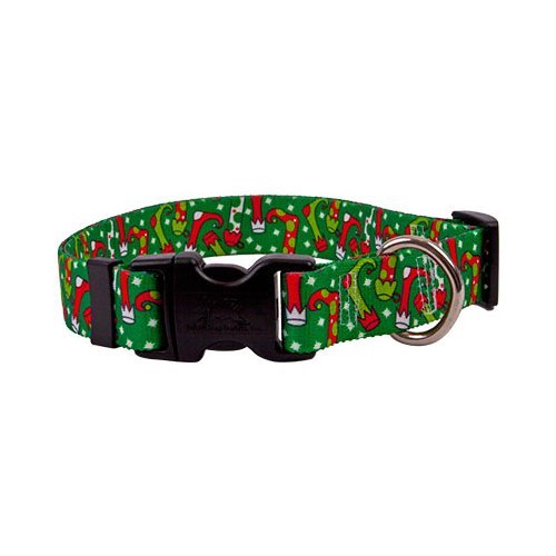 Festive Christmas Stockings Dog Collar - Adjustable 8