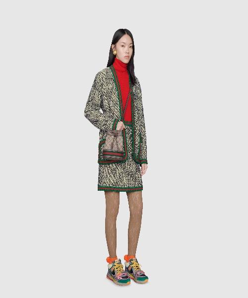Gucci Mini GG Bucket Bag for Women - Luxury Leather Crossbody Shoulder Bag - Perfect for Travel, Shopping & Everyday Use