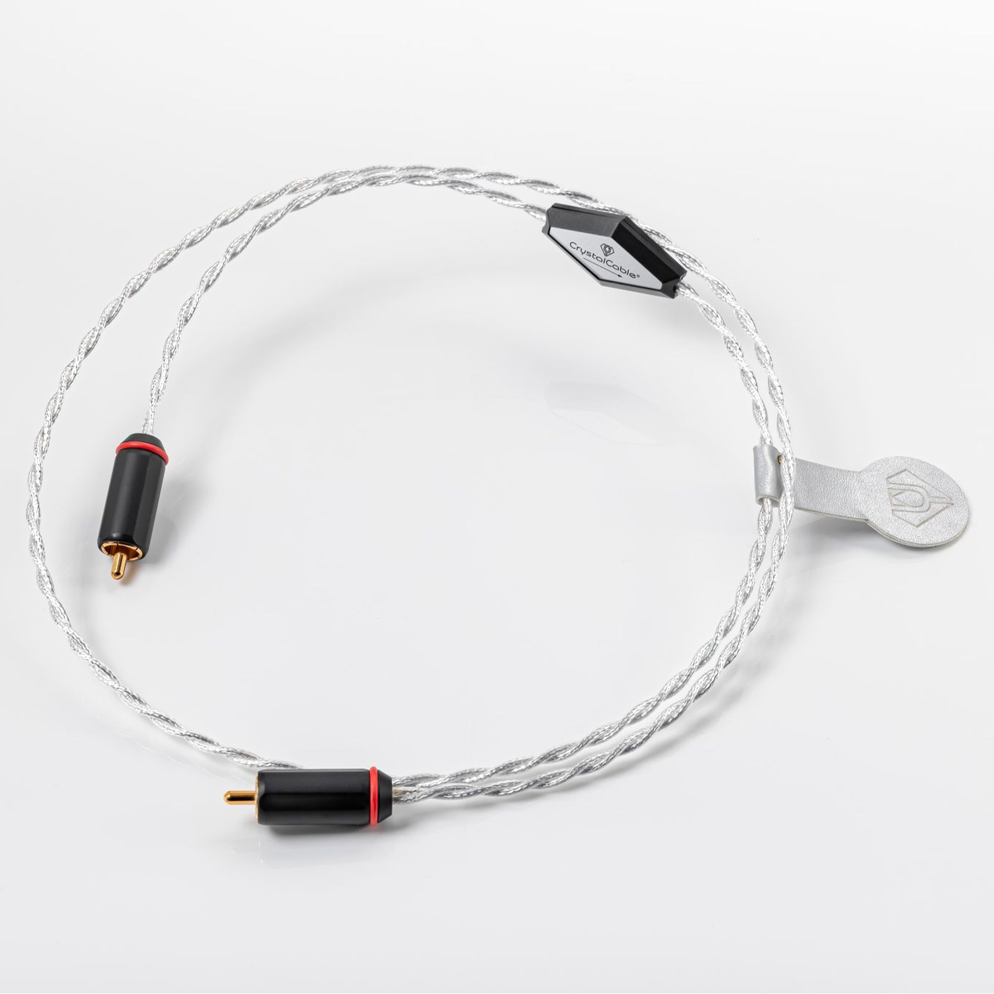 Premium Crystal Cable Diamond Series 2 Micro2 Interconnect Cables - High-End Audio Cables for Audiophile Systems & Home Theater Setups