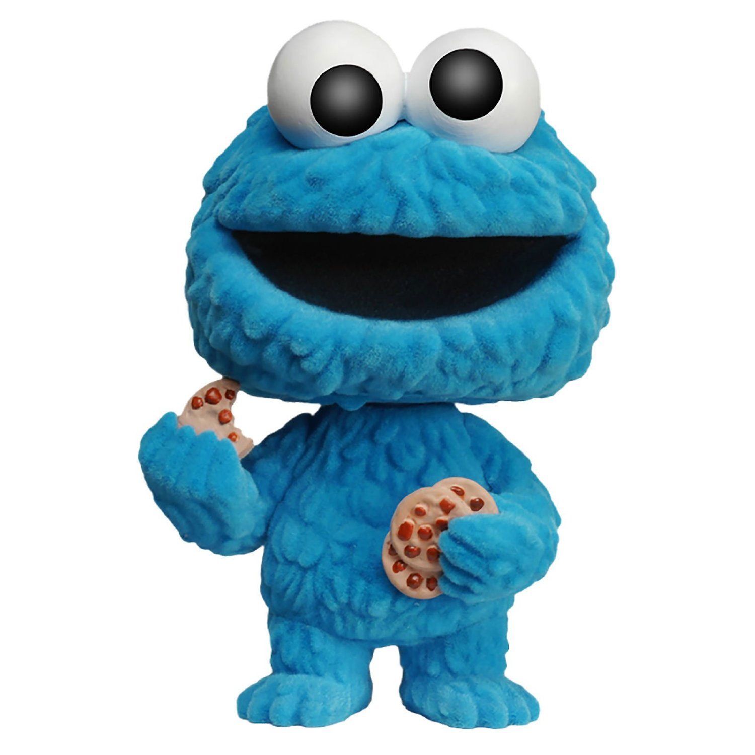 Funko Pop! 2015 NYCC Exclusive Flocked Cookie Monster Collectible Figure - Limited Edition Sesame Street Toy for Display & Gifts