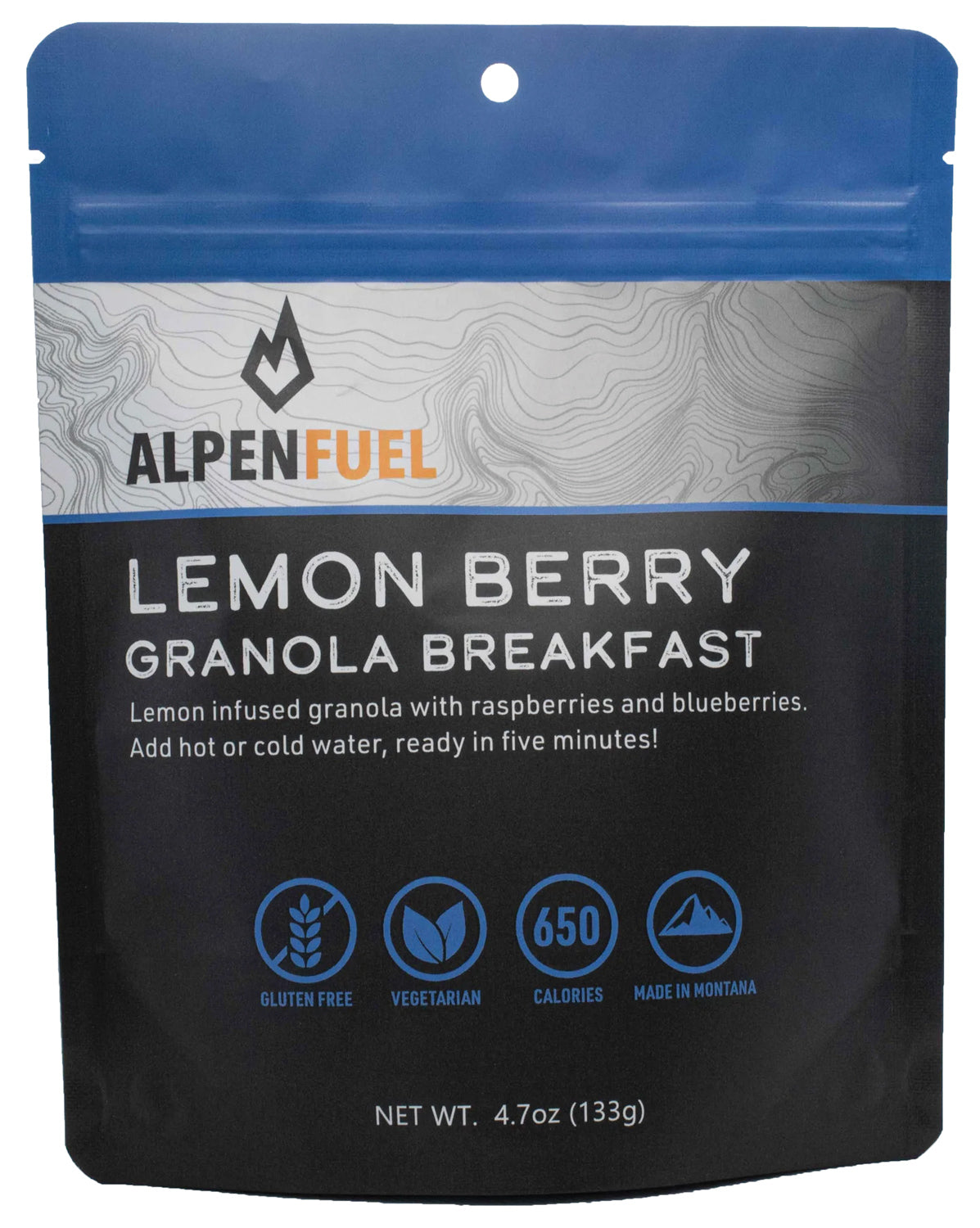 Alpen Fuel Lemon Berry Breakfast Granola - High Protein & Energy Granola for Active Lifestyles - Perfect for Hiking, Camping & On-the-Go Snacking