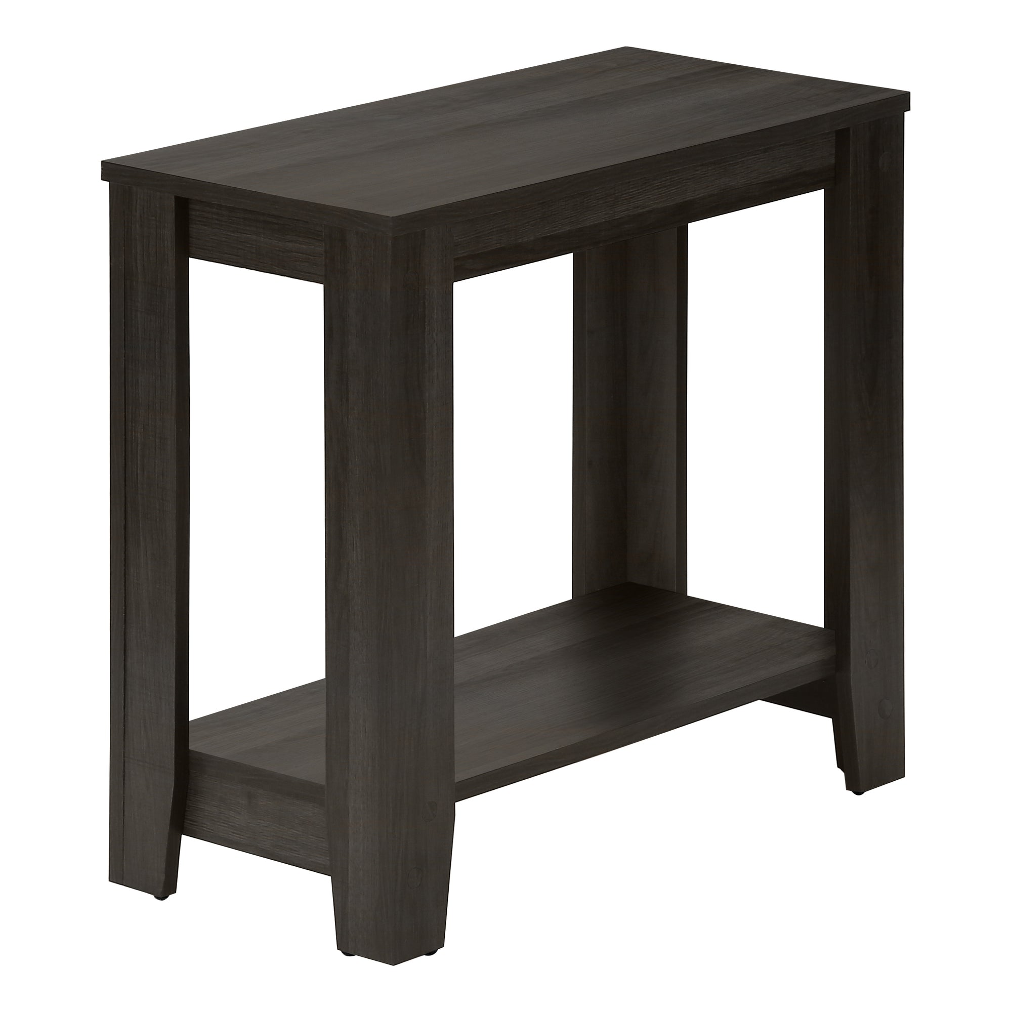 22-Inch Brown Oak Accent Table - Perfect for Living Room, Bedroom, or Entryway Decor