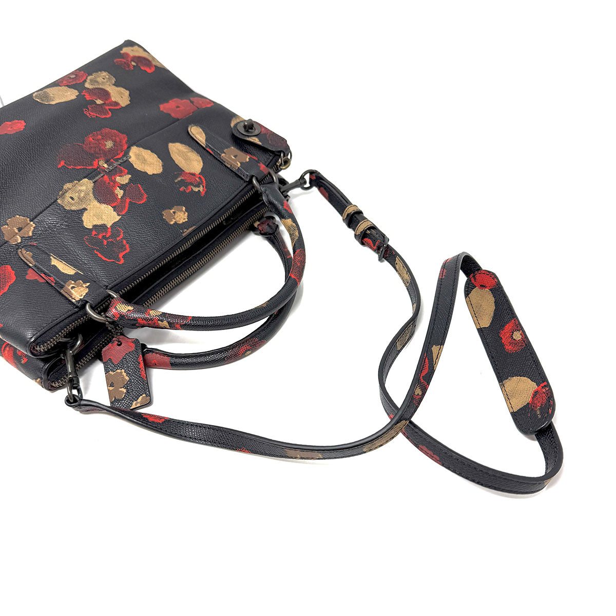 Coach Leather Crossbody Handbag for Women - Stylish Shoulder Bag with Adjustable Strap, Perfect for Work, Travel & Everyday Use