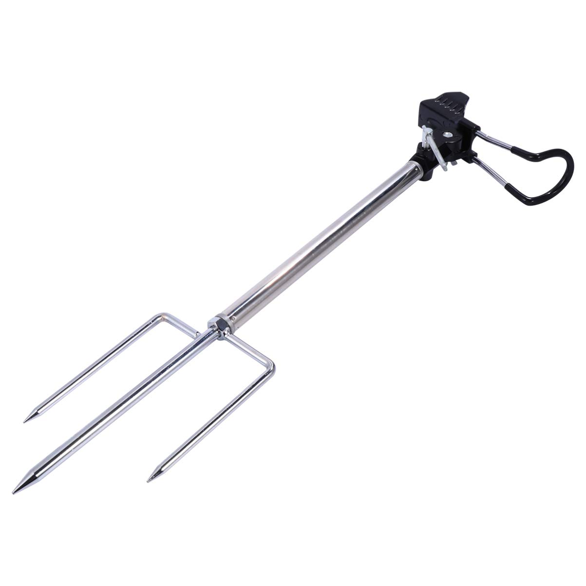 **Stainless Steel Fishing Rod Holder Stand - Universal Fishing Boat Accessories for Beach, River, Stream & Lake - Durable Ground Support Bracket for Saltwater & Freshwater Fishing**    *(Perfect for Kayak, Shore, or Boat Fishing - Secure Your Rods for Hands-Free Angling!)*