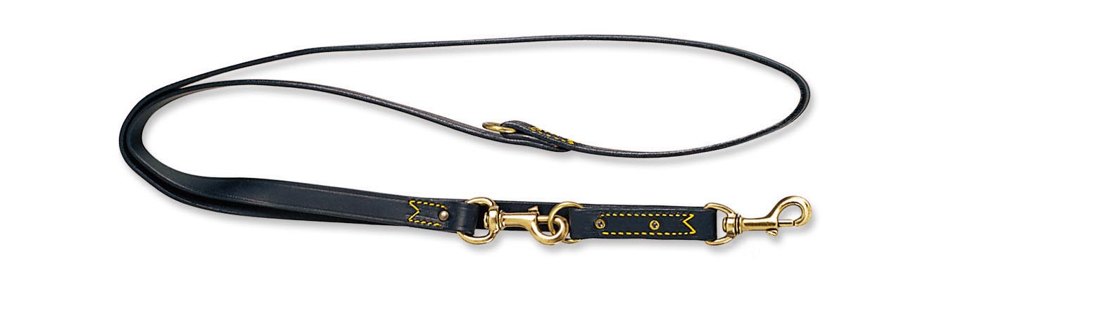Italian Leather 2-in-1 Adjustable Dog Leash (6 Feet) - Durable & Stylish for Walking, Training & Outdoor Adventures