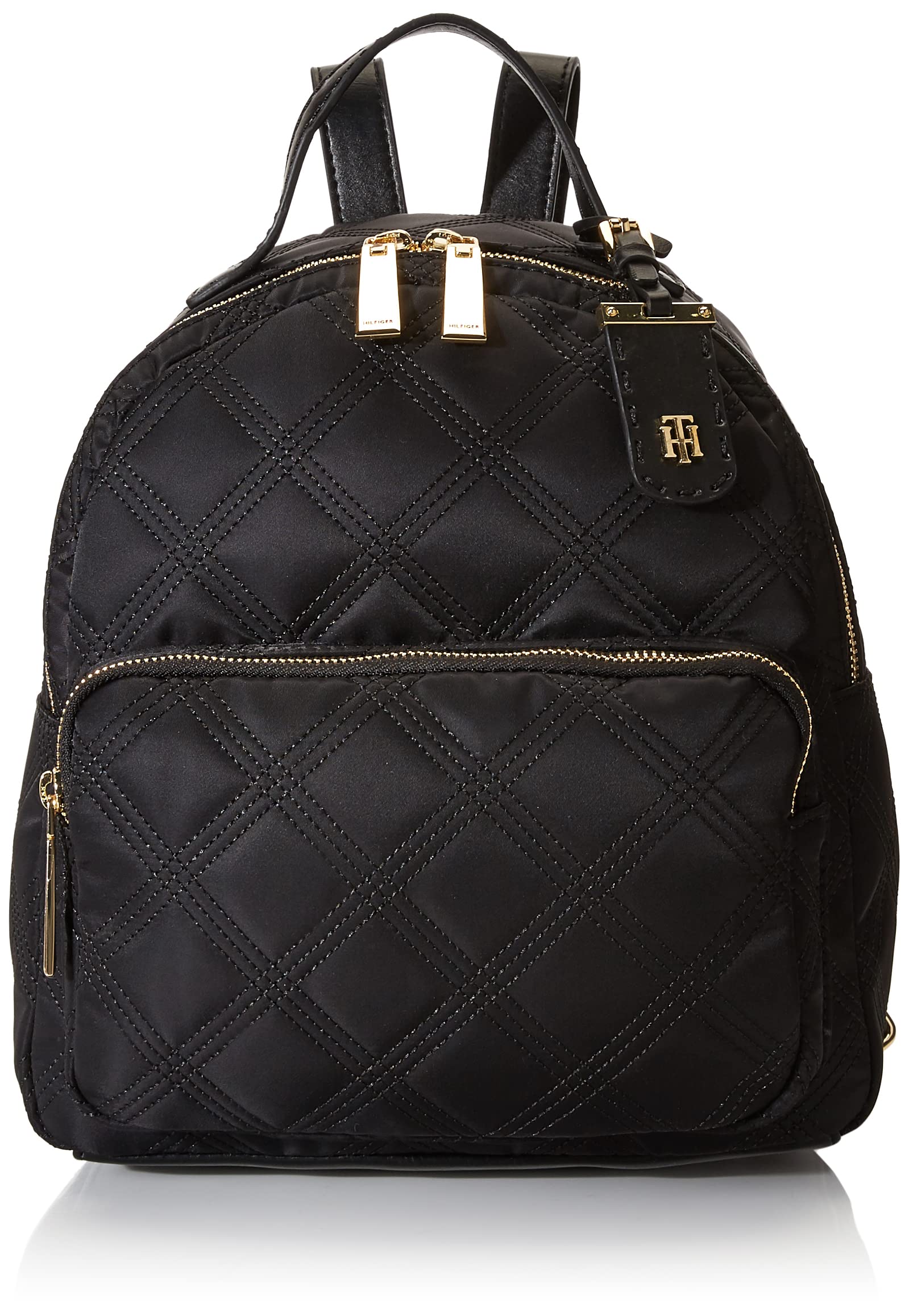 Tommy Hilfiger Women's Julia Small Dome Backpack - Stylish & Compact Laptop Backpack for Work, School & Travel | Water-Resistant & Lightweight