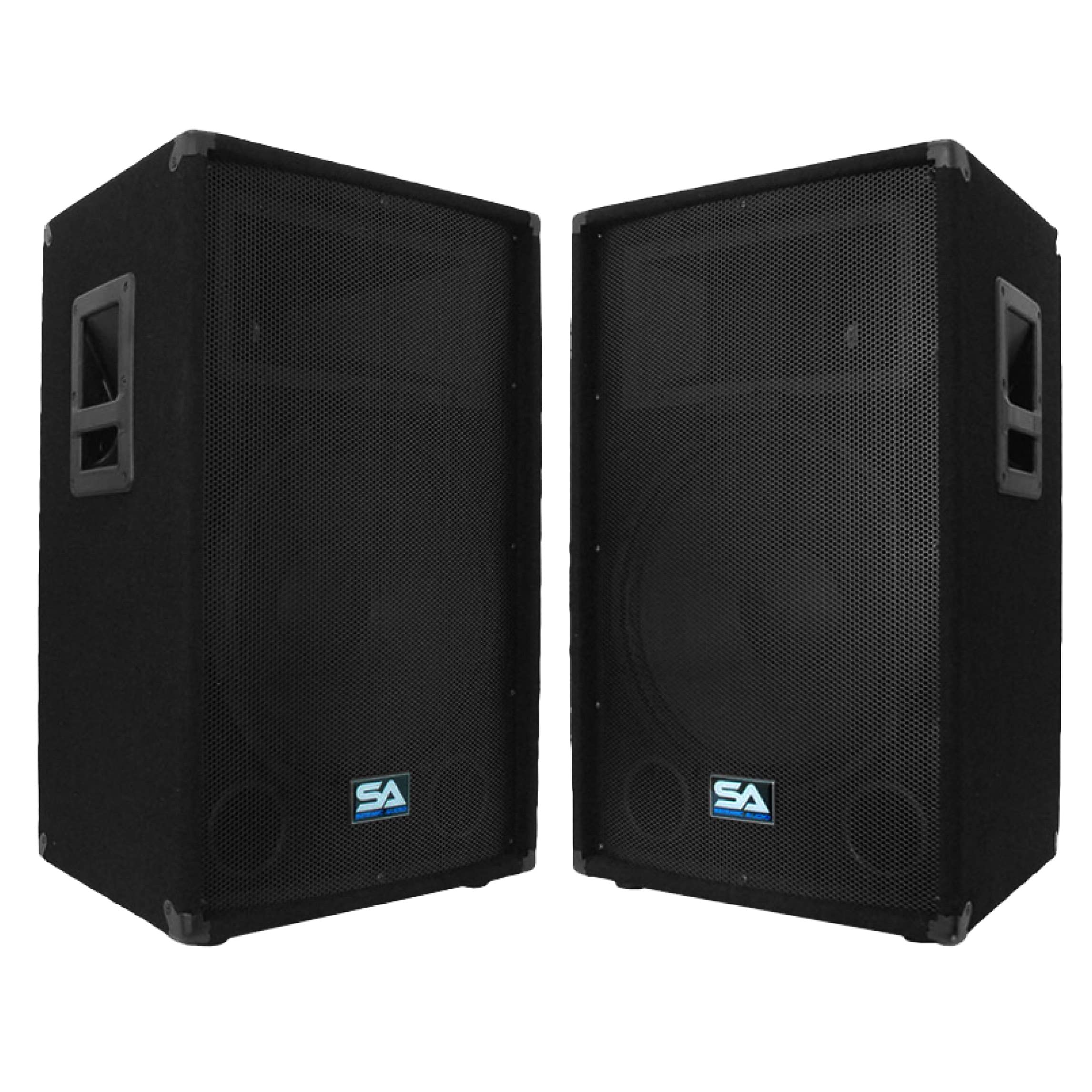 Seismic Audio 15” PA/DJ Speakers Pair - 700 Watt PRO Audio Speakers for Live Performances, Events, and Parties