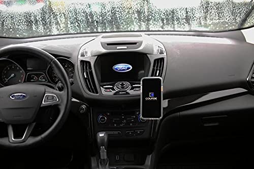 Course Motorsports DirectFit Phone Mount - Magnetic & Wireless Charging for Ford Escape (2013-2018) & C-MAX (2013-2020) | Universal Phone Compatibility | Perfect for Hands-Free Navigation & Safe Driving
