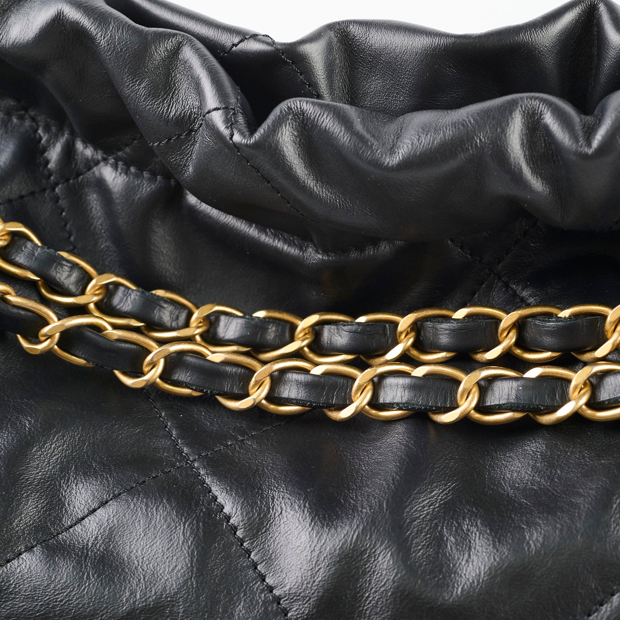 Authentic Chanel Medium 22 Bag in Black with Microchip - Luxury Designer Handbag for Women | Perfect for Evening Events, Date Nights & Special Occasions