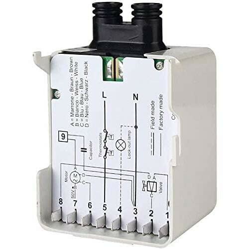 Riello 40G Oil Burner Control Box 530SE - Flame Detector Sensor & Ignitor with Primary Relay | Compatible with Riello Burners | Ideal for Home Heating Systems & Boiler Maintenance