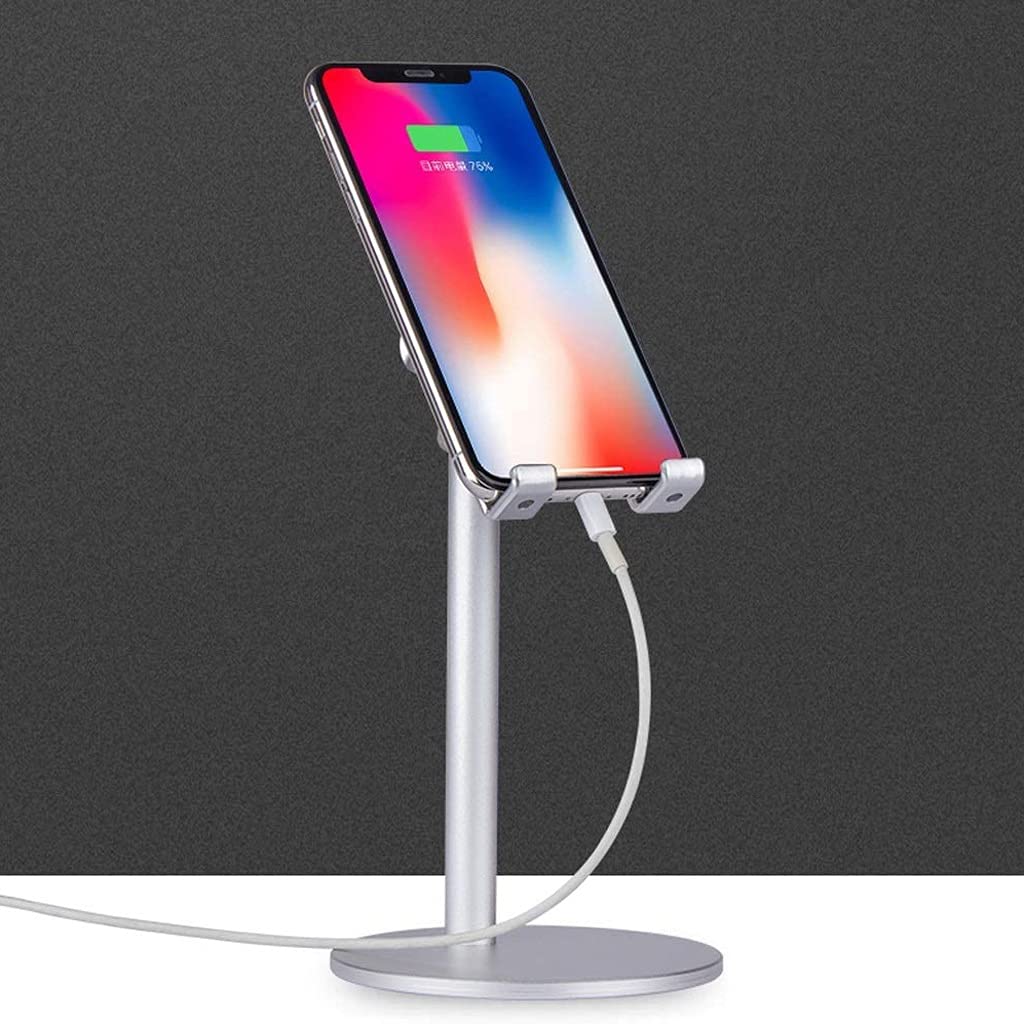 Adjustable Phone Stand Holder for Bedroom, Office, Kitchen & Bathroom - Multi-Angle Lazy Bracket for Watching Videos, Reading & Video Calls