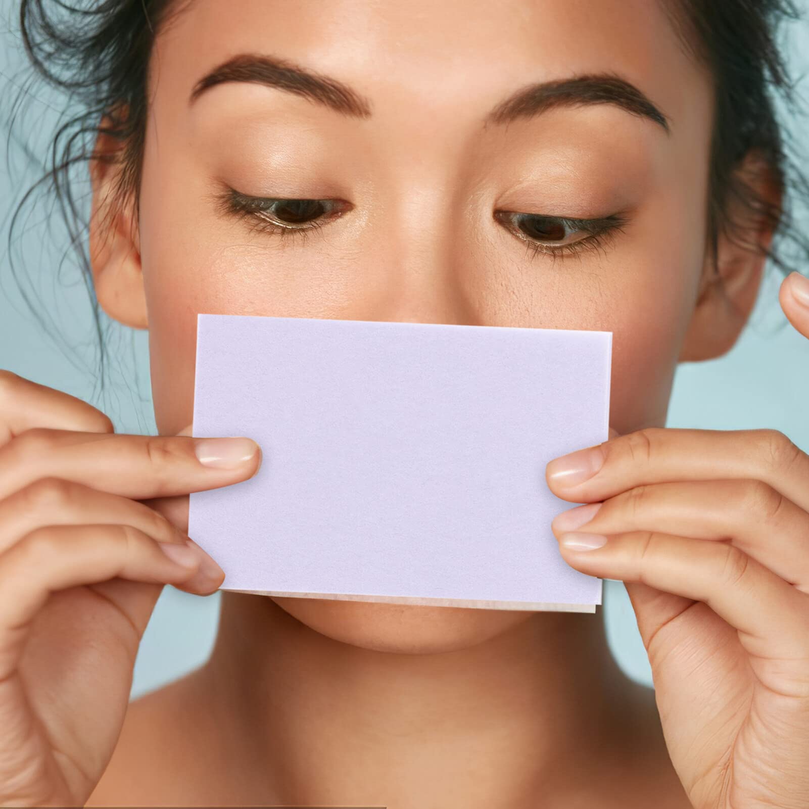 FOMIYES Oil Absorber Sheets - 100-Pack Blotting Papers for Face & Nose, Makeup & Skincare Essential for Men & Women - Perfect for Oily Skin Control, Touch-Ups, and On-the-Go Shine Removal