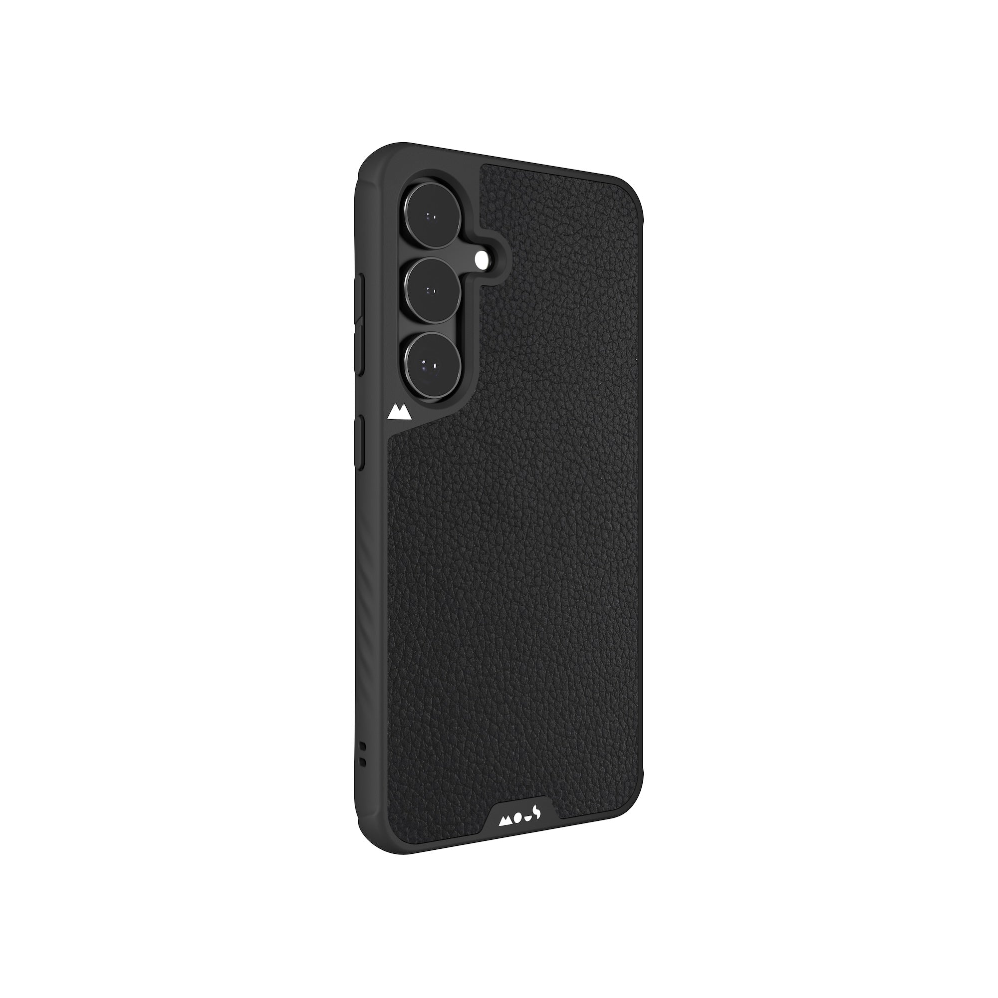 Premium MagSafe® Compatible Black Leather Phone Case for iPhone 14/13/12 Series - Slim Protective Cover with Magnetic Alignment - Perfect for Work, Travel & Everyday Use