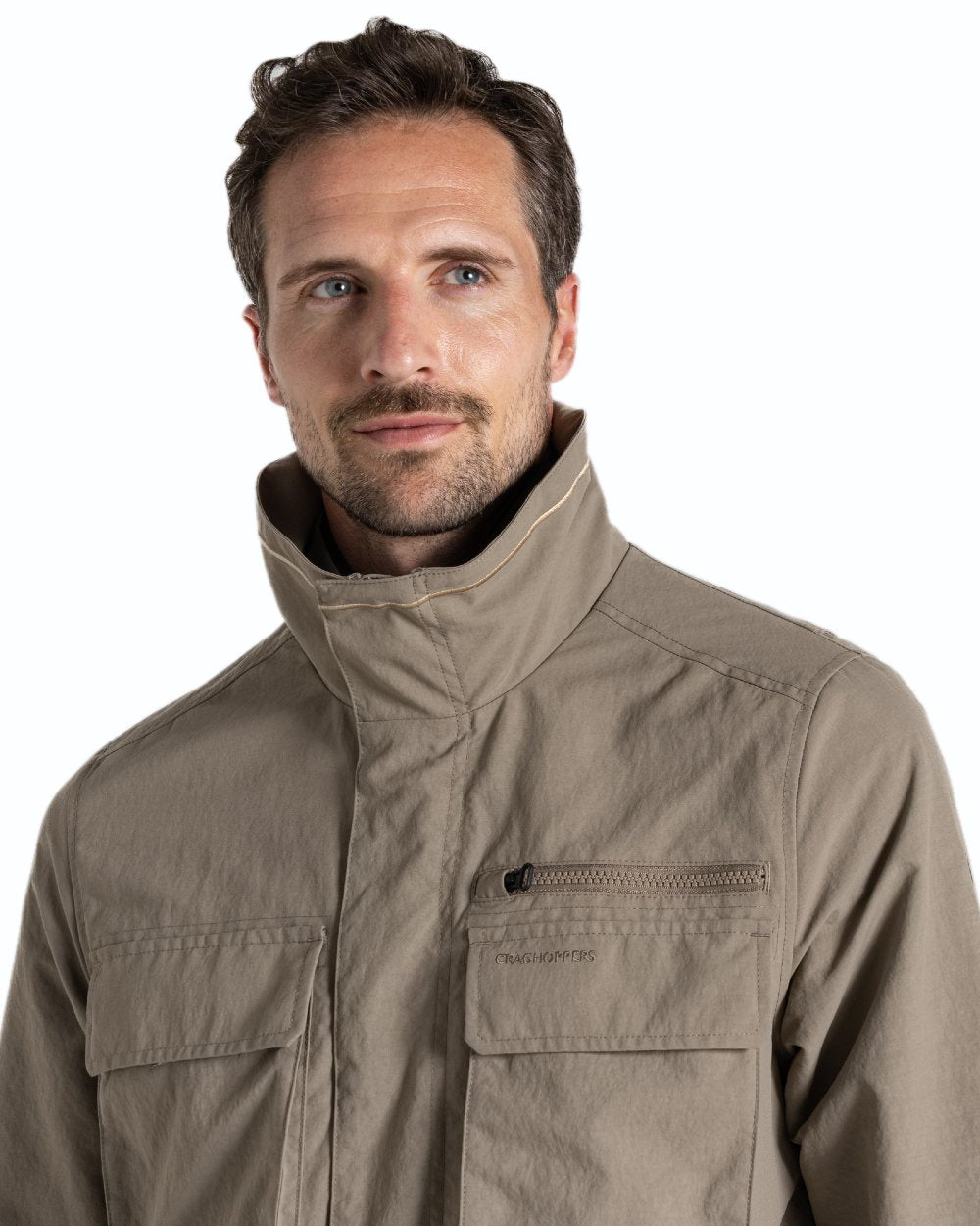 Craghoppers Men's NosiLife Adventure Jacket IV - Lightweight Waterproof Hiking Jacket for Outdoor Travel & Camping