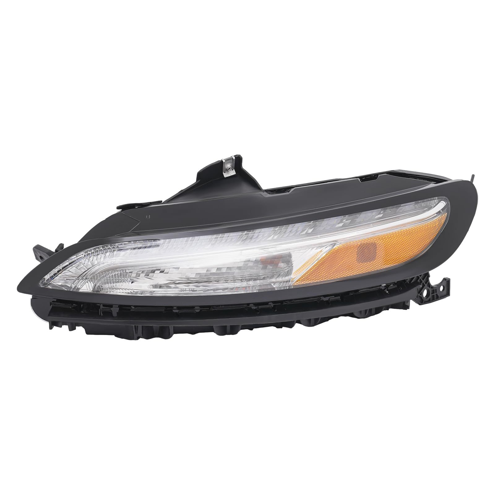 LOYALHEARTDY LED DRL Daytime Running Lights for 2014-2018 Jeep Cherokee - Driver & Passenger Side Turn Signal Lights Assembly - Perfect for Enhanced Visibility & Safety on Road Trips and Night Driving