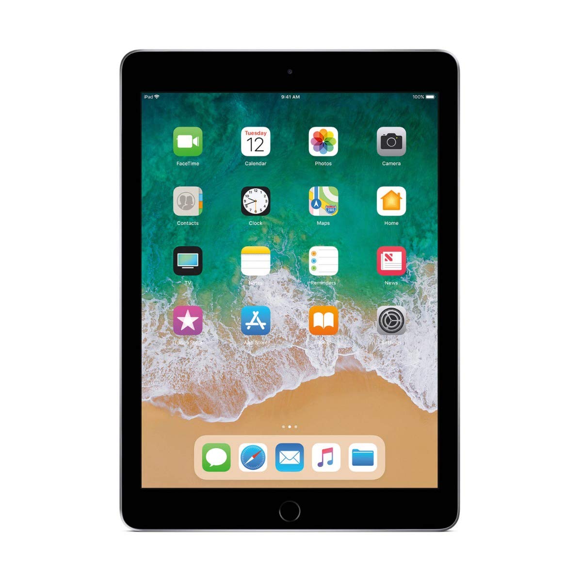 Refurbished Apple iPad 9.7-inch (2018 Model) 32GB WiFi Tablet - Space Gray (MP2F2LL/A) | Perfect for Students, Professionals & Home Entertainment