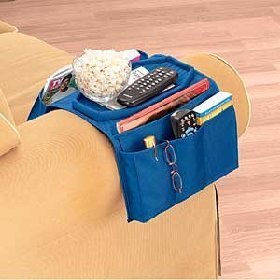 SOFA CADDIES Arm Organizer - Couch Side Pocket Holder for Remote, Phone, Tablet & Snacks - Perfect for Living Room, Bedroom & Home Theater Use