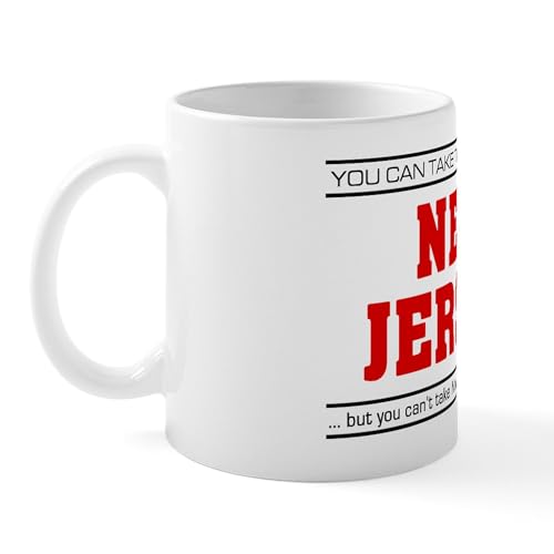 White - Girl From New Jersey' Mug