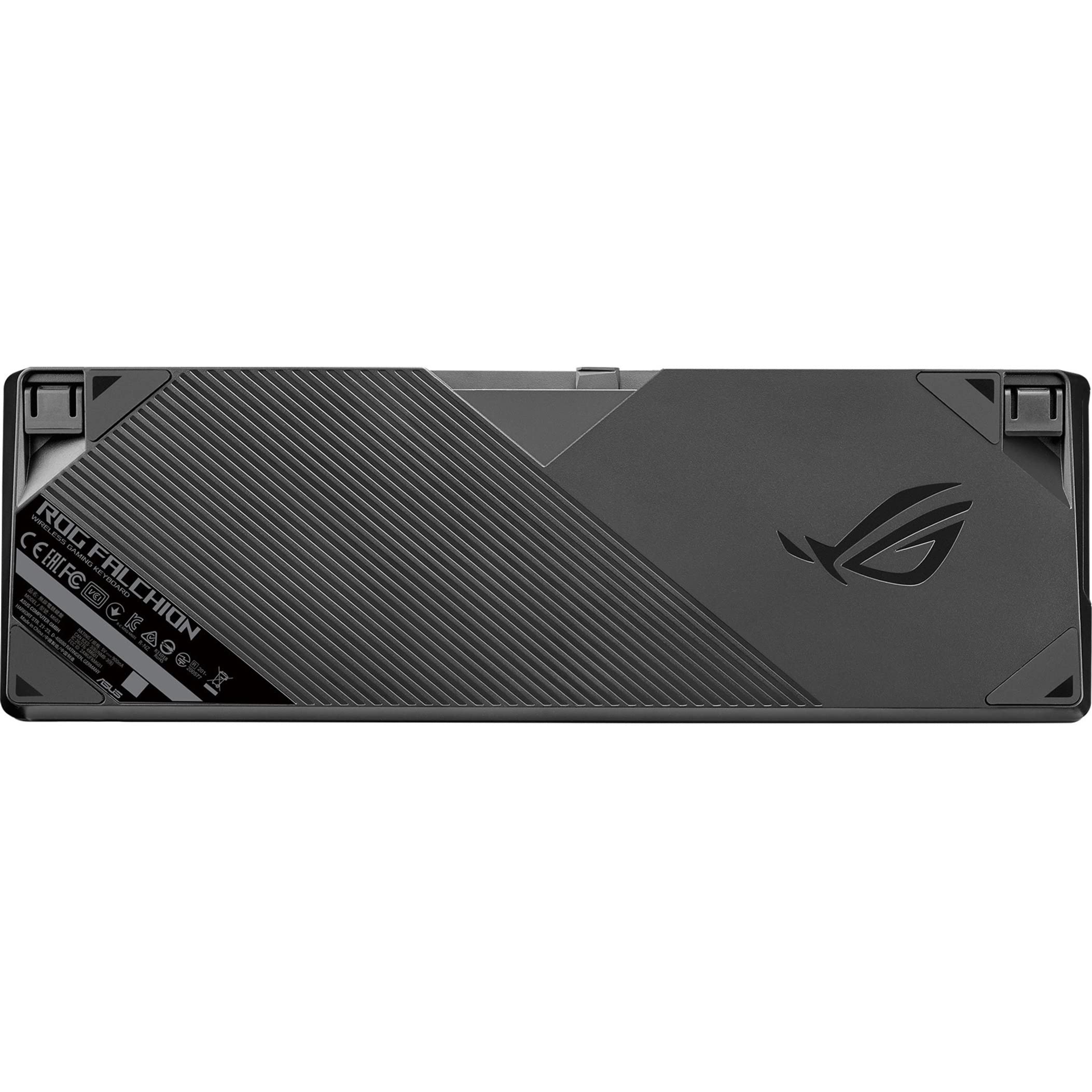 ASUS ROG Falchion NX 65% Wireless RGB Gaming Mechanical Keyboard with ROG NX Blue Clicky Switches | PBT Doubleshot Keycaps | Wired/2.4GHz Dual Mode | Touch Panel & Keyboard Cover | Macro Support - Perfect for Competitive Gaming, Streaming & Office Work