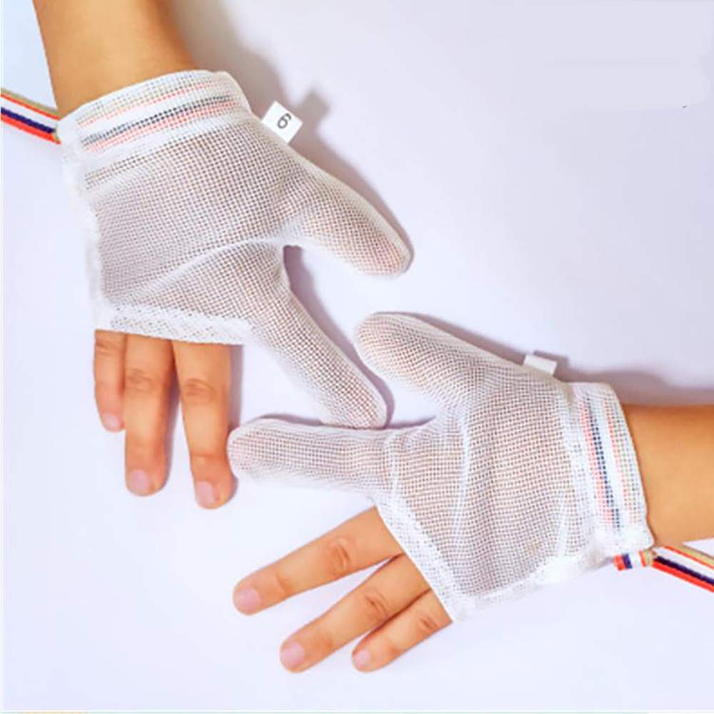 **Thumb Sucking Stop Guard for Kids - Comfortable & Breathable Finger Guard to Prevent Thumb & Finger Sucking - No Scratch Treatment Kit for Ages 6 Months to 7 Years (Small) - Perfect for Daycare, Travel & Home Use**