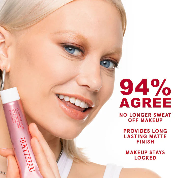 Patrick Starrr ONE/SIZE Secure The Sweat™ Waterproof Makeup Primer - Long-Lasting Matte Finish for Oily Skin | Perfect for Hot Weather, Gym Sessions & Special Events