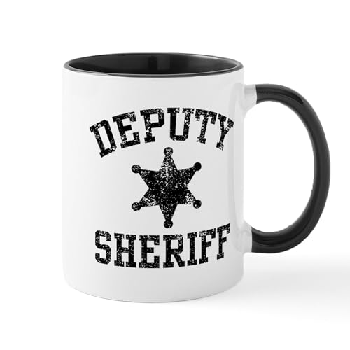 White/Black Inside - Deputy Sheriff Mug