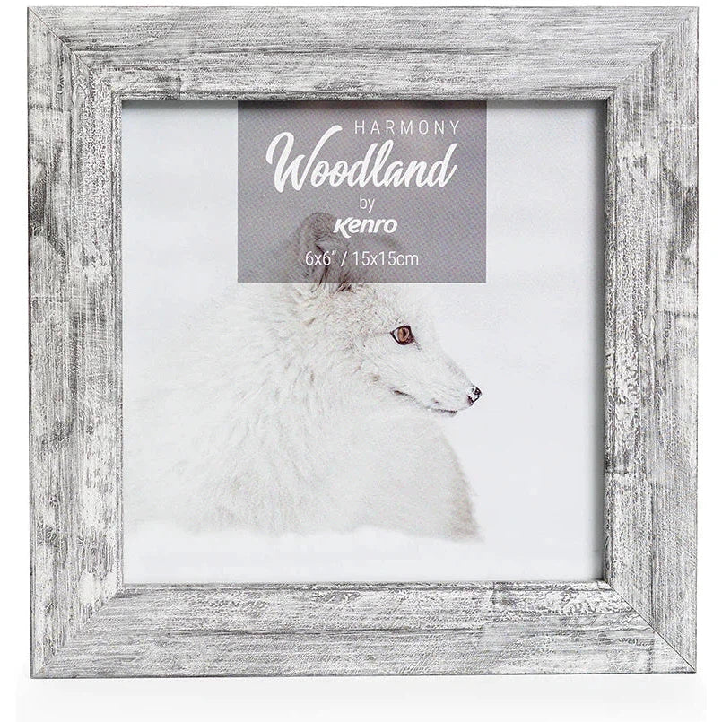 Kenro Harmony Square Picture Frame 12x12 Inch - Woodland Brown - Perfect for Wall Decor, Family Photos, and Art Displays