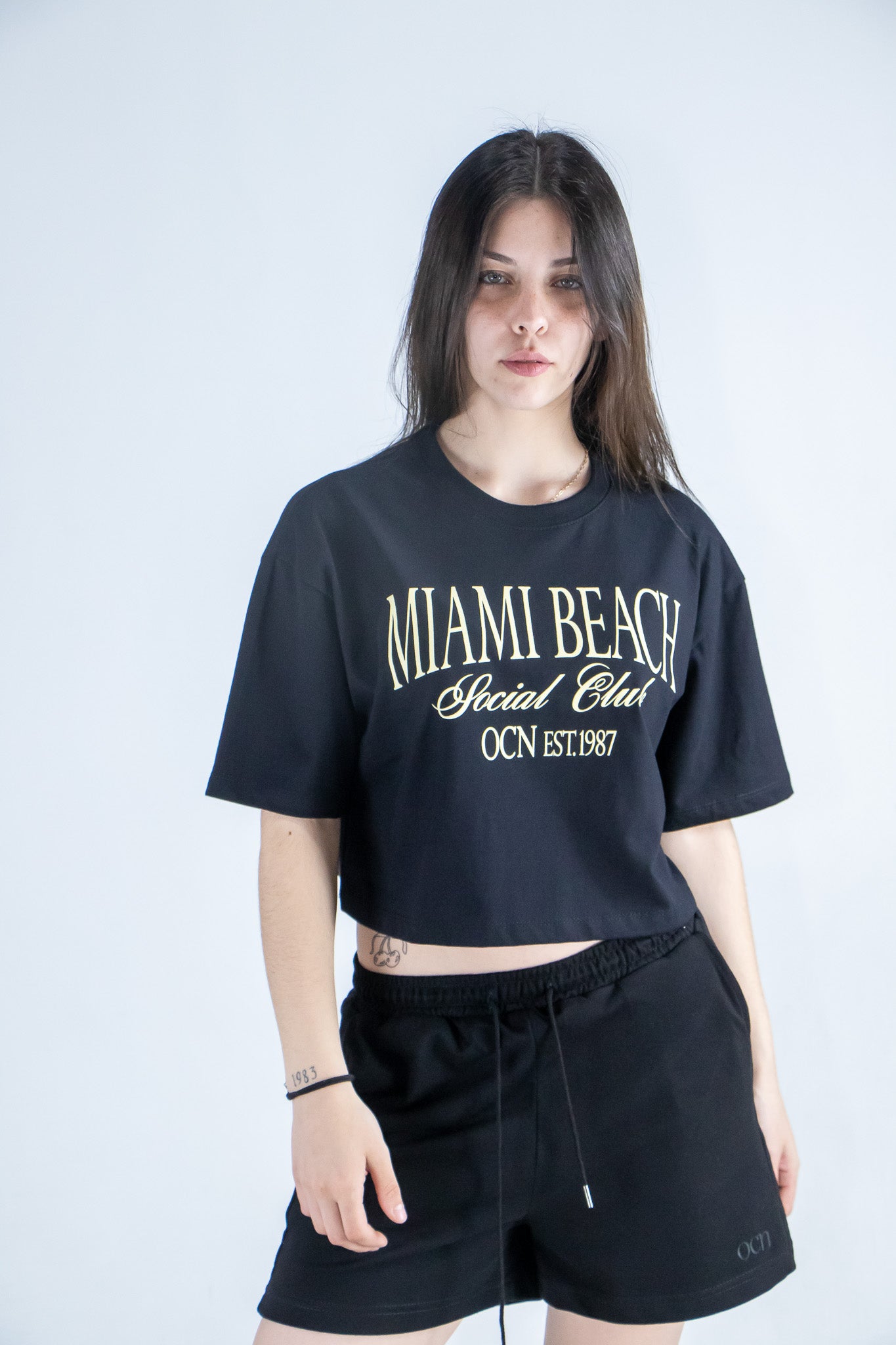 Women's Chevy Black T-Shirt - Soft Cotton Casual Tee for Everyday Wear | Perfect for Outings, Gym, and Relaxing at Home