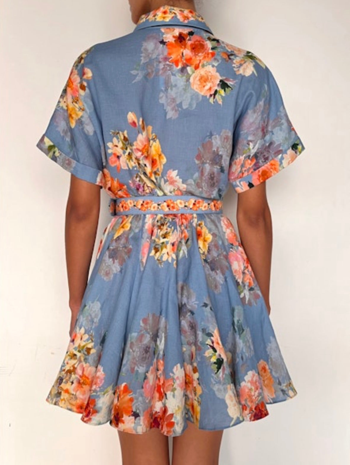Stylish Short Dress with Adjustable Buckle Belt - Perfect for Casual Outings, Date Nights & Summer Parties