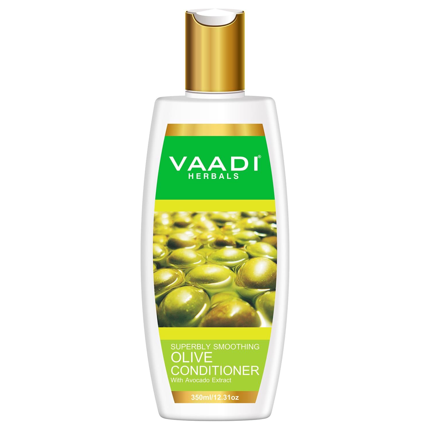 Vaadi Herbals Olive & Avocado Hair Conditioner - 350ml | Deep Moisturizing & Nourishing for Dry, Damaged Hair | Perfect for Daily Use & Salon-Like Results at Home