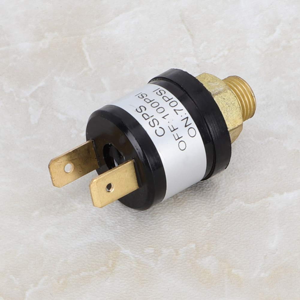 Automatic Air Compressor Pressure Control Switch Valve 70-100PSI - Stainless Steel Regulator for Car & Air Pump Systems - Perfect for Automotive Repair, Tire Inflation & Workshop Tools