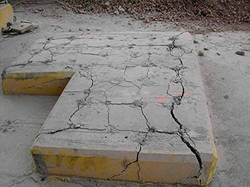 Expansive Demolition Grout 44 Lb Bucket - Non-Explosive Concrete Cracking Agent for Rock Breaking, Excavation & Demolition | Alternative to Jackhammers, Concrete Saws & Rock Drills | Perfect for Construction, Mining & Trenching Projects (DEXPAN44BKT3)