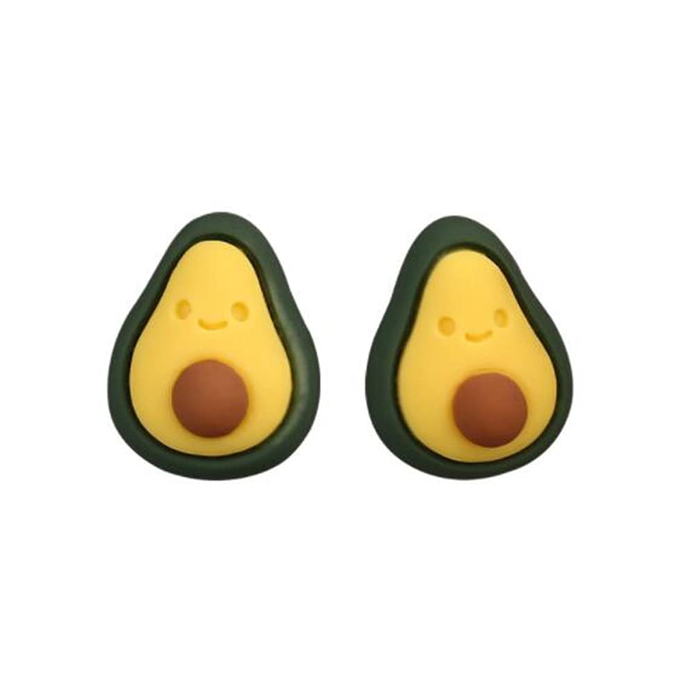 Avocado Radish Carrot Dangle Earrings - Unique Fruit-Shaped Jewelry for Women & Girls | Best Friend Birthday Gift Idea | Perfect for Casual Wear, Parties & Everyday Fashion Accessories