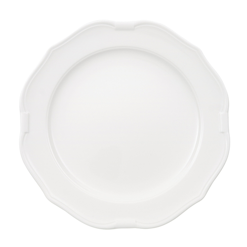 La Scala 11.25-Inch White Dinner Plate - Set of 6 - Elegant Tableware for Fine Dining, Restaurants & Home Entertaining