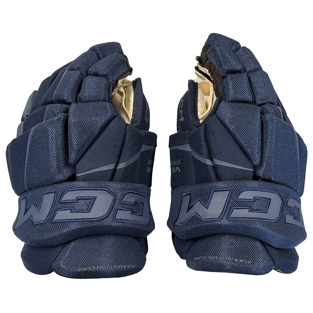 CCM Tacks Vector Premier 2024 Junior Ice Hockey Gloves - Youth Protective Gear for Ice Skating & Hockey Training - Perfect for Rink Practice & Games