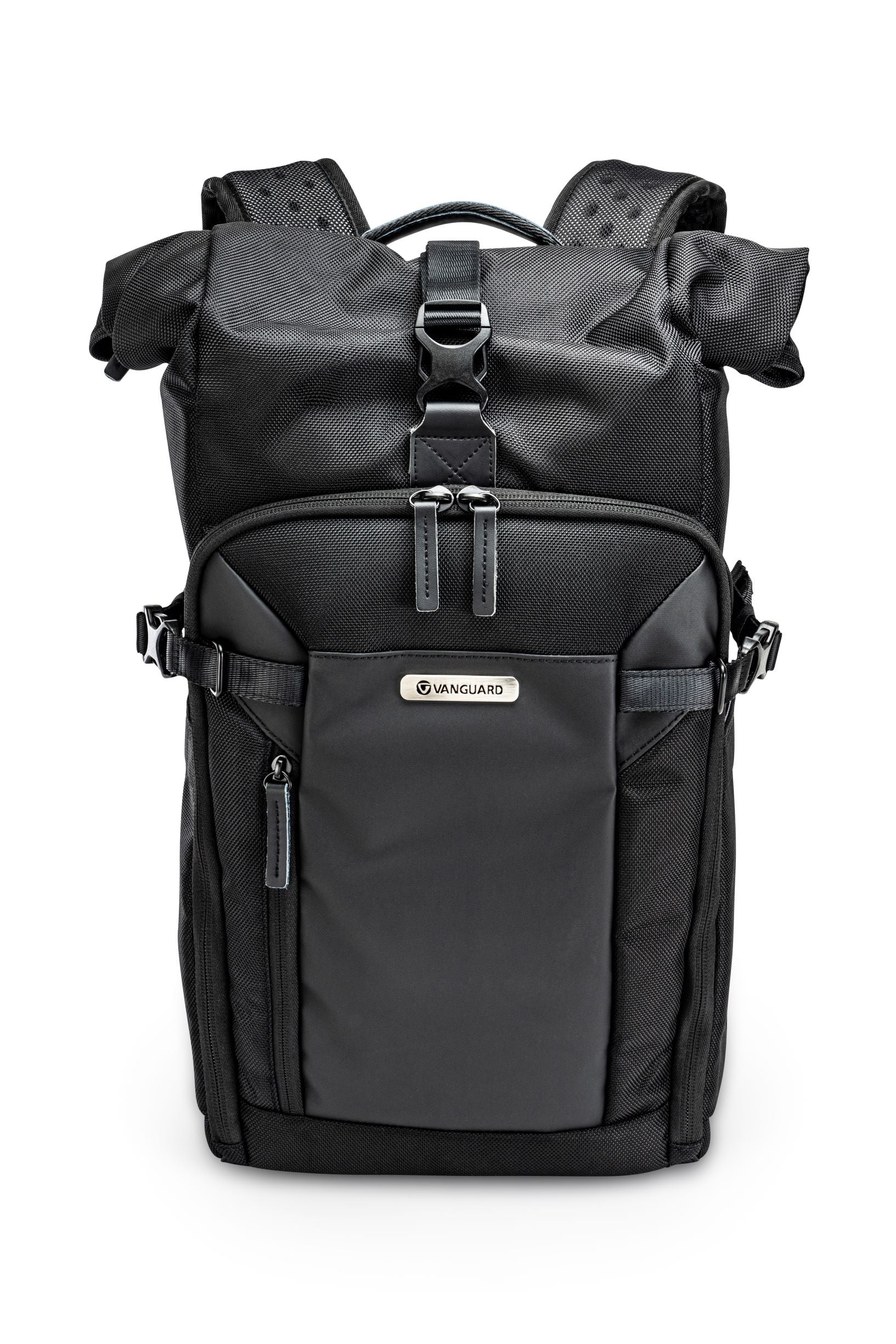 VEO SELECT 43 RB BK Waterproof Travel Backpack for Men & Women - Durable Laptop Backpack with USB Charging Port, Perfect for Hiking, Commuting & Business Travel (Black)