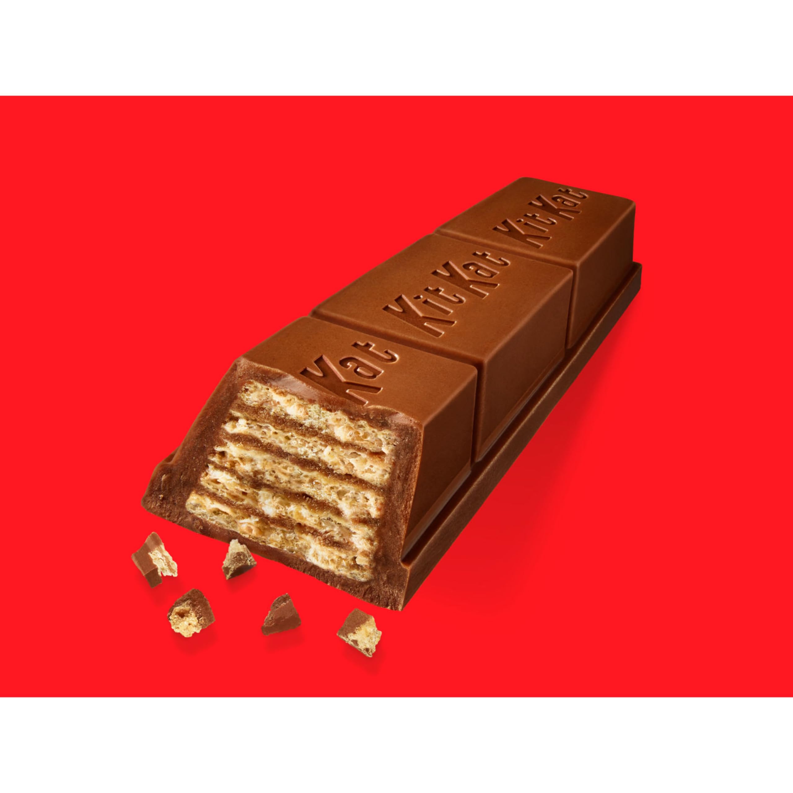 KIT KAT BIG KAT Milk Chocolate Wafer Candy Bars - Bulk 24 Pack (1.5 oz Each) | Perfect for Office Snacks, Party Favors & Halloween Treats