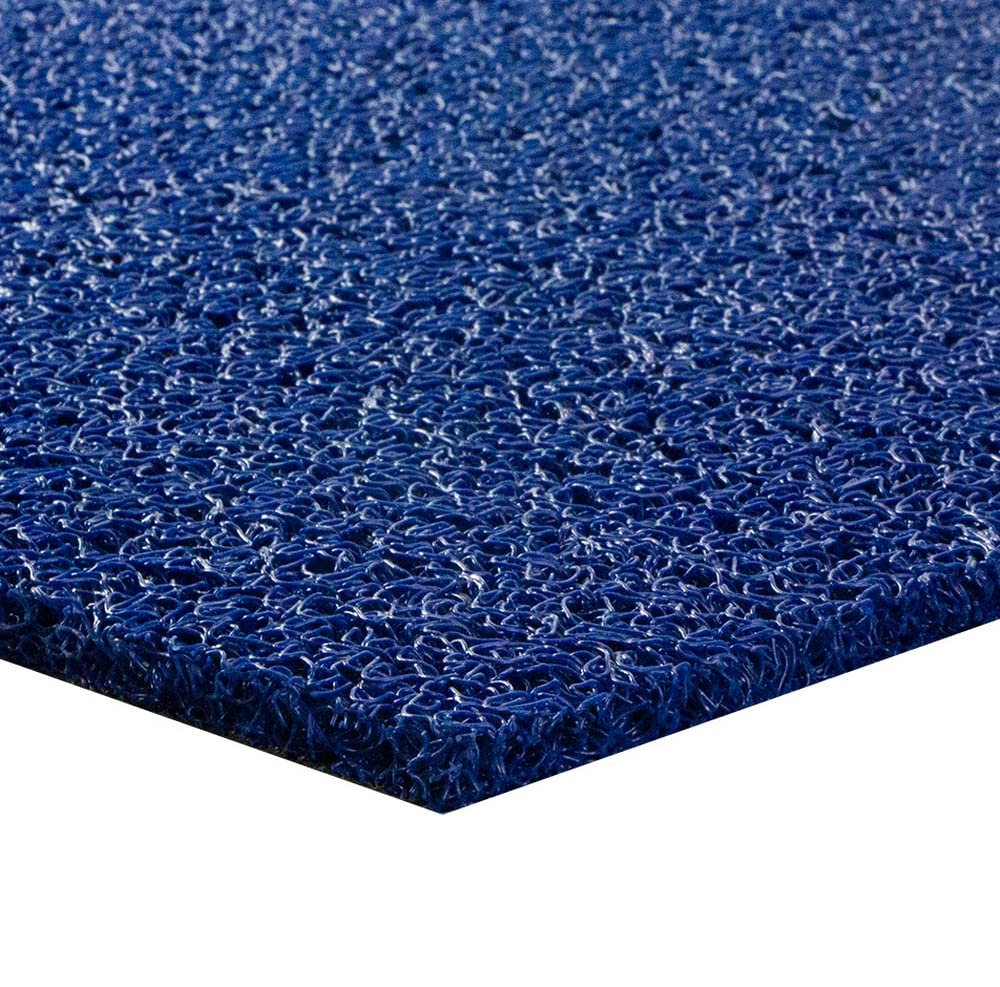 Heavy-Duty Vinyl Mesh Floor Mat 4' x 8' - American Made Non-Slip Entrance Scraper Mat, Drainable Design for Mud & Water - Perfect for Commercial Entrances, Garages & High-Traffic Areas
