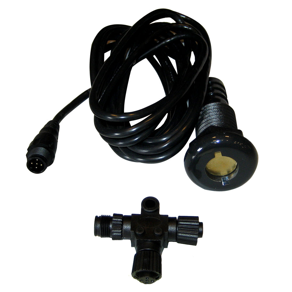 Navico Marine Thru-Hull Temperature Sensor - Waterproof Boat Engine & Fish Finder Sensor for Saltwater & Freshwater - Perfect for Fishing, Boating & Marine Navigation