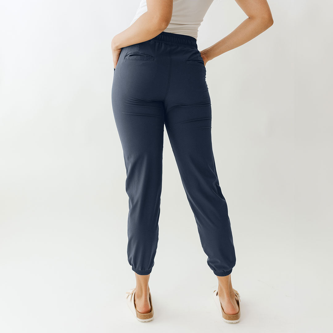 Everywhere Joggers for Men & Women - True Blue Comfortable Lounge Pants - Perfect for Running, Yoga, Travel & Casual Wear