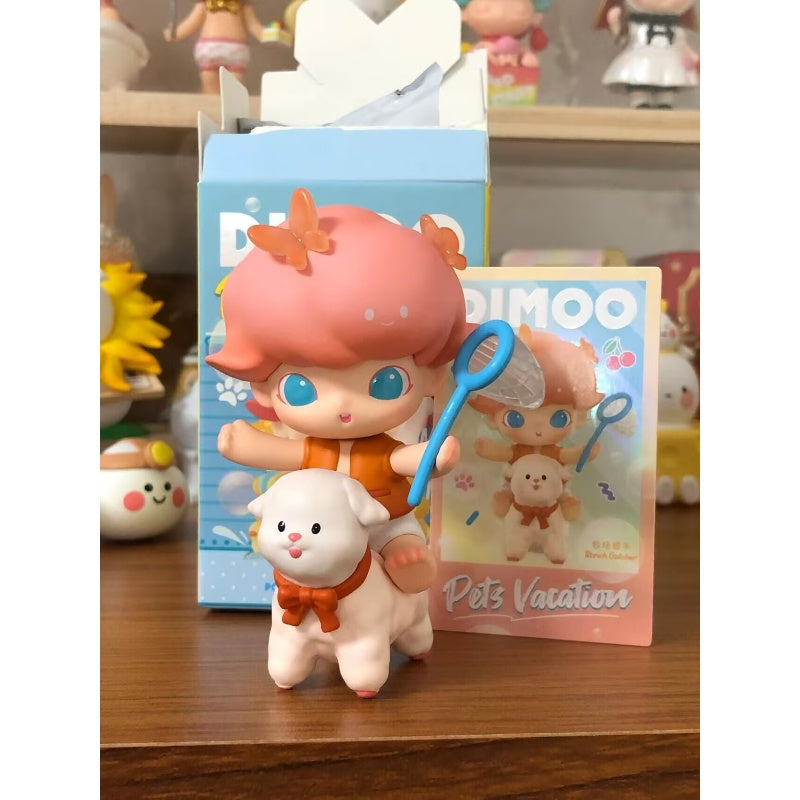 DIMOO Pets Vacation Series Ranch Catcher - Cute Collectible Blind Box Toy for Kids & Adults | Perfect for Home Decor, Party Favors, and Gift Giving