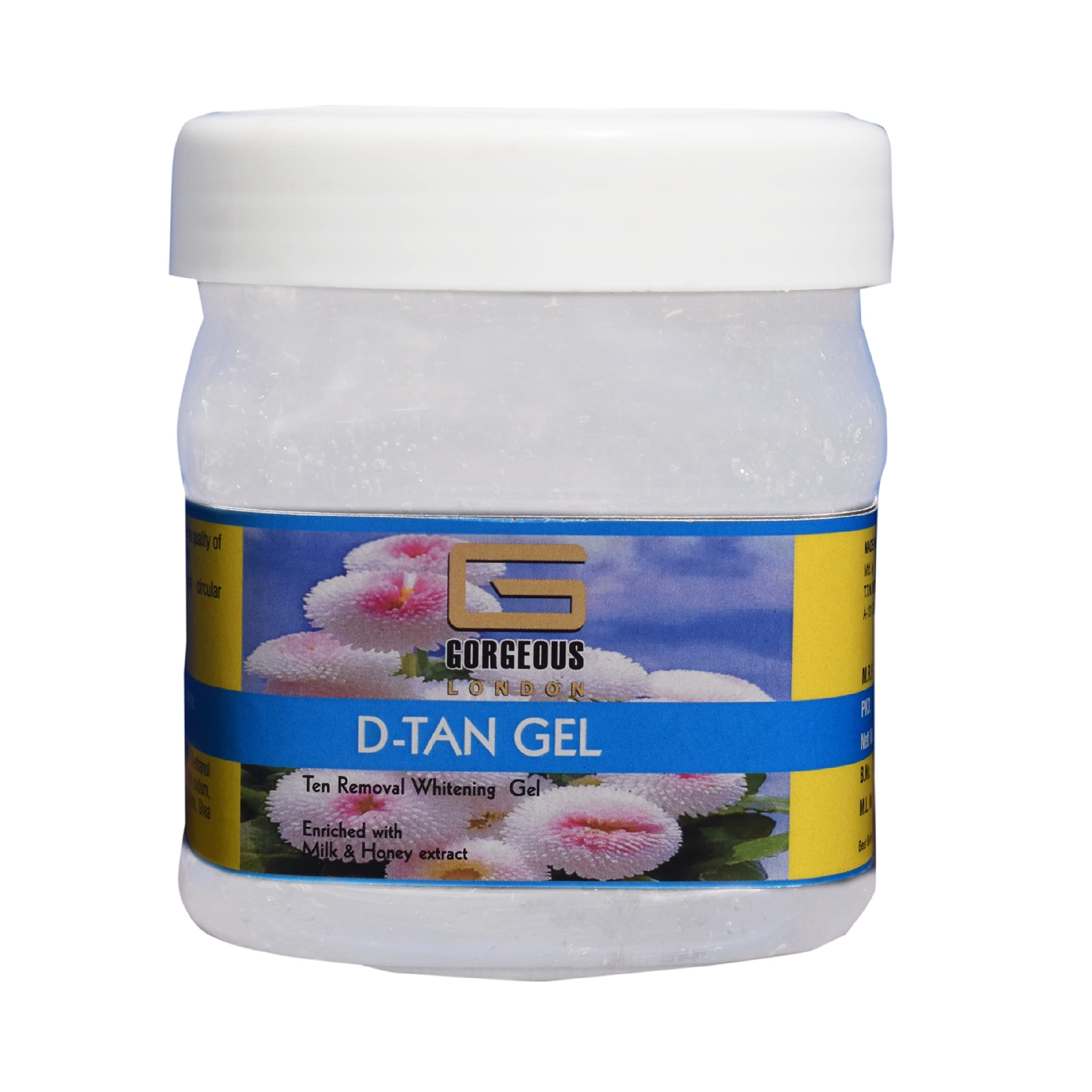London D-Tan Gel & Mint After Wax Gel Combo Pack (2 x 450ml) - Skin Brightening & Post-Wax Care for Smooth, Glowing Skin - Perfect for Salon & Home Waxing Treatments
