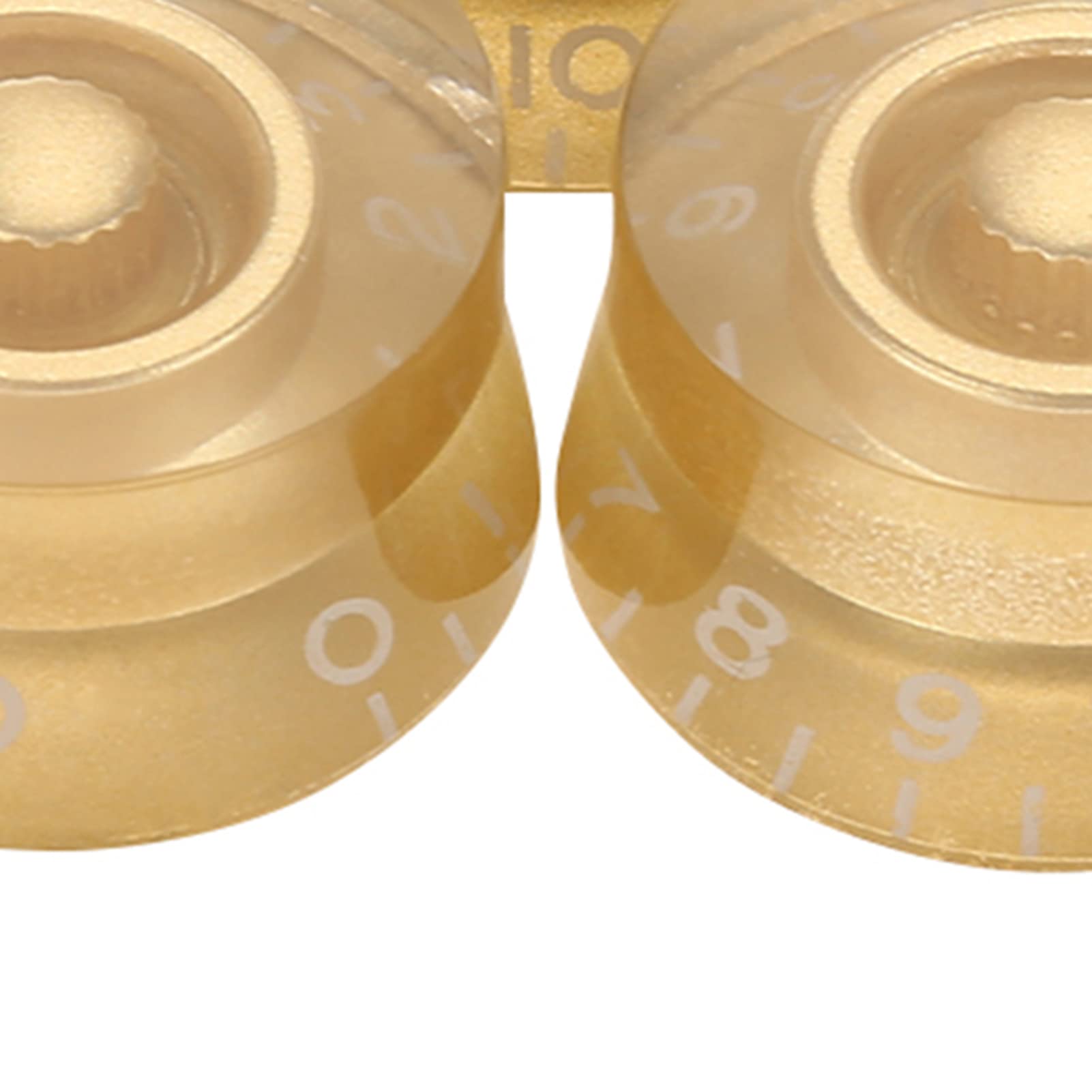 4pcs Gold Electric Guitar Knobs - Tone & Volume Control Replacement for Les Paul LP - Perfect for DIY Guitar Repair & Customization - Ideal for Musicians & Guitar Enthusiasts