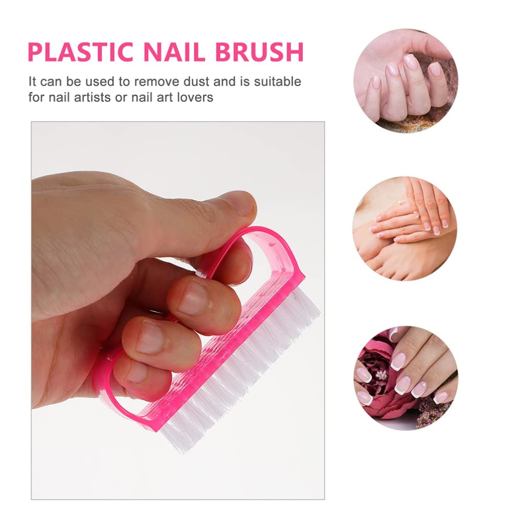 Beavorty 5-Piece Pedicure Set - Nail Brush, Toe Scrubber & Manicure Tools for Men & Women | Professional Nail Cleaning & Foot Care Kit | Perfect for Home Spa, Salon & Travel Use