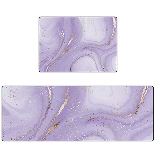 Liquid Marble Abstract Painting Purple