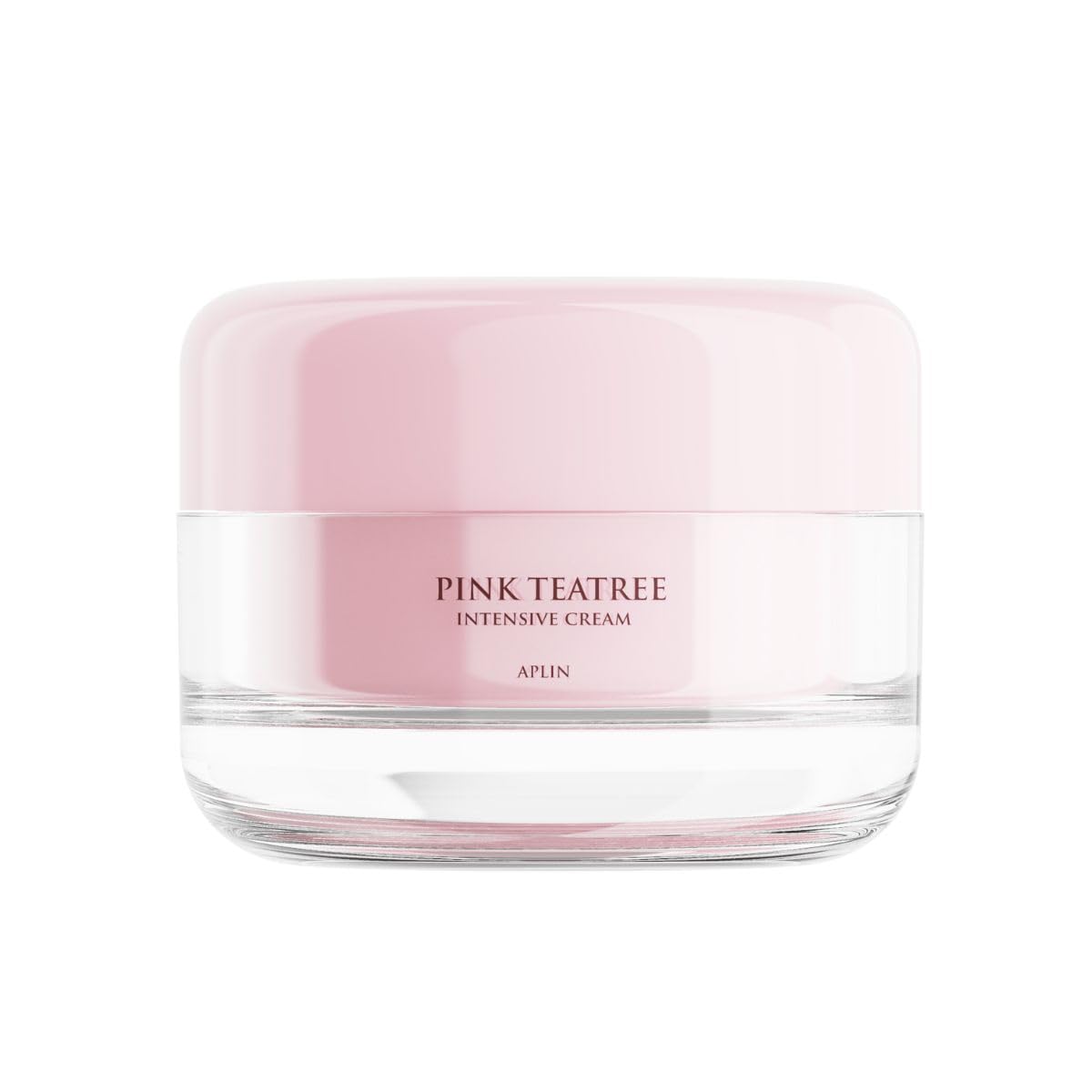 Aplin Pink Tea Tree Intensive Cream - 50g / 1.7 Oz - Hydrating Facial Moisturizer with CICA & Allantoin - Korean Skin Care for Dry & Sensitive Skin - Perfect for Daily Hydration & Post-Acne Care