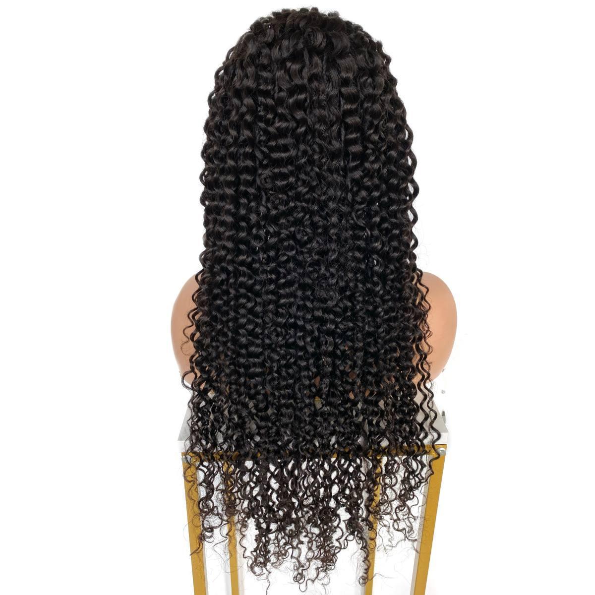 5x5 HD Lace Closure Wig - 100% Human Hair Water Wave - Natural Look & Breathable - Perfect for Daily Wear, Parties & Special Occasions