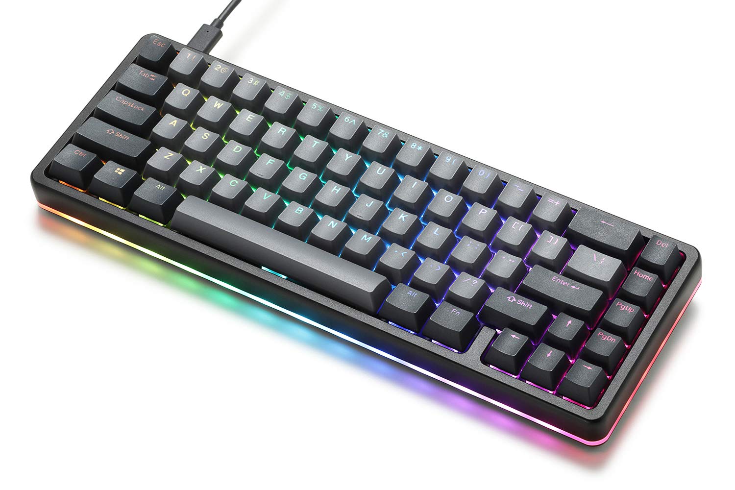 DROP ALT 65% Mechanical Keyboard - Hot-Swap, RGB, USB-C for Gaming & Office